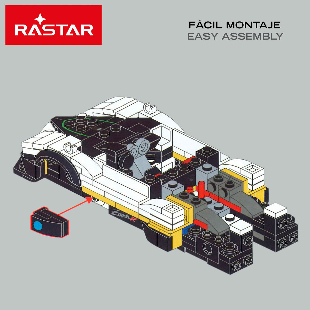 Construction set Pagani Car 387 Pieces - Image 5