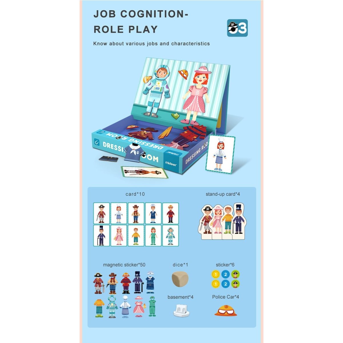 Dressing Room Magenetic Playset - Image 3