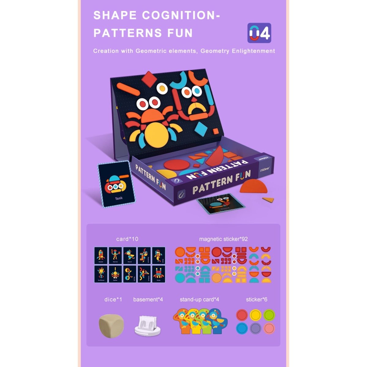 Pattern Fun Magenetic Playset - Image 2
