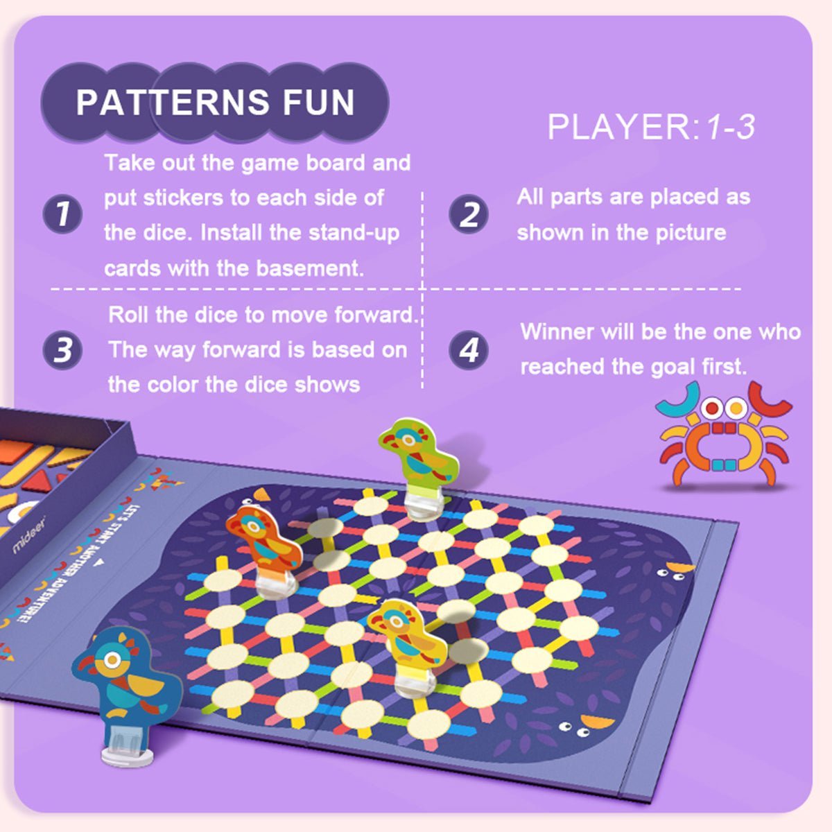 Pattern Fun Magenetic Playset - Image 3