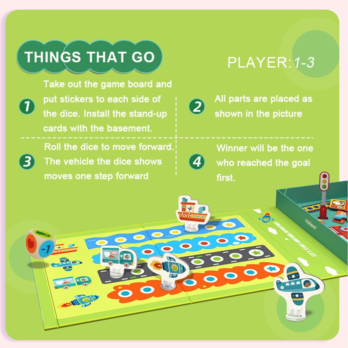 Things That Go Magenetic Playset - Image 4