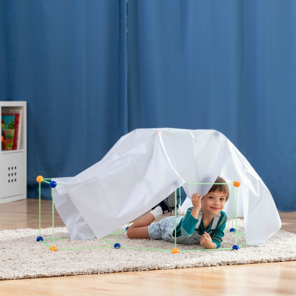 Children’s Fort Building Kit Archikitt InnovaGoods 85 Pieces - Image 10