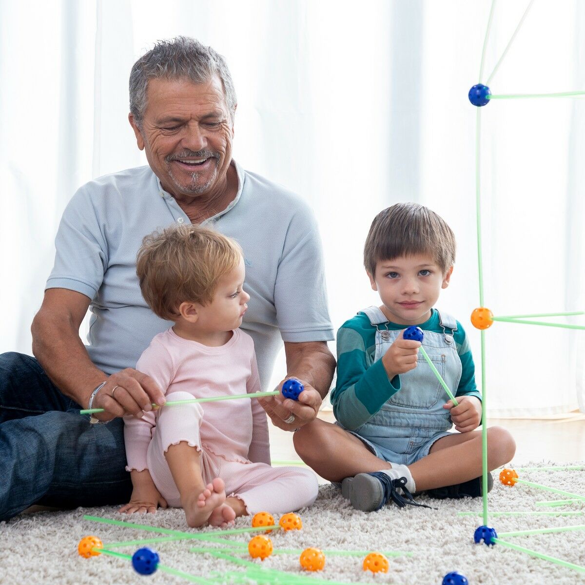 Children’s Fort Building Kit Archikitt InnovaGoods 85 Pieces - Image 9